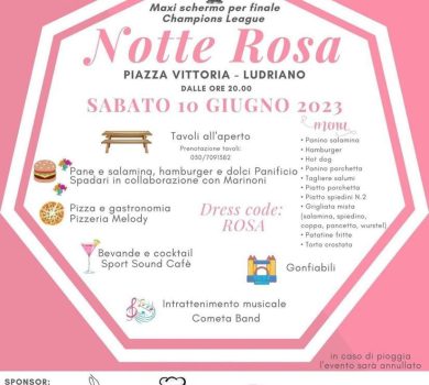 notte rosa ludriano 2023